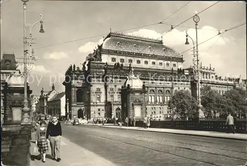 Praha Prahy Prague Nationaltheater  Kat. Praha