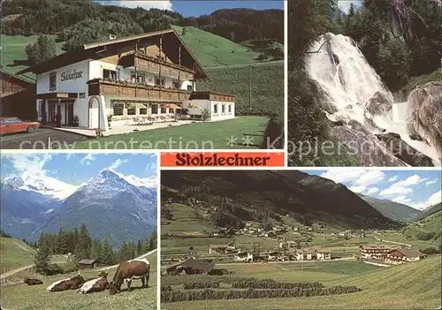 St Johann Ahrntal Pension Stolzlechner Wasserfall Kat. Italien