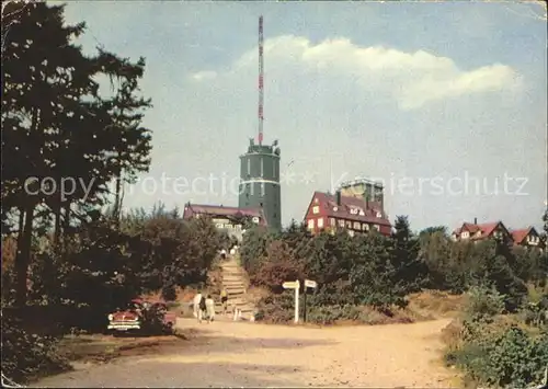 Grosser Inselsberg Turm  Kat. Brotterode