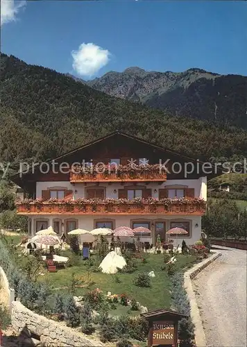 Dorf Tirol Pension Stuebele  Kat. Tirolo