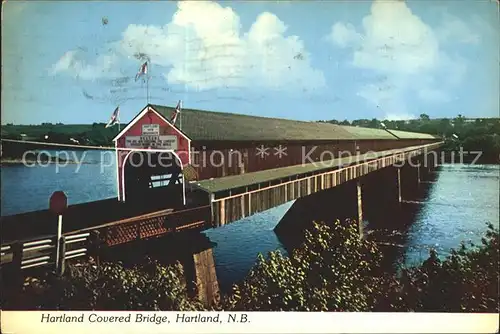 New Brunswick Nouveau Brunswick Hartland Covered Bridge 