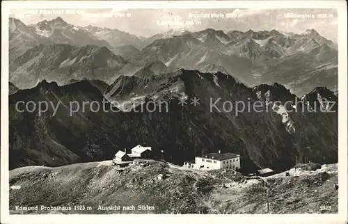 Edmund Probst Haus Alpenpanorama Kat. Oberstdorf