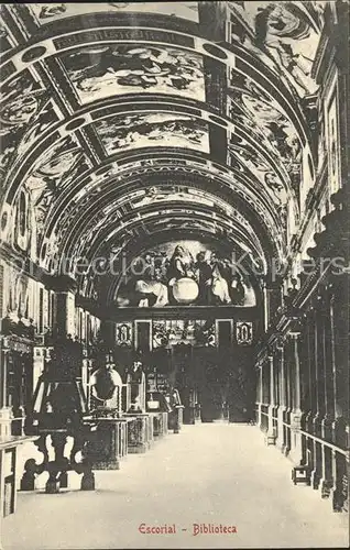 El Escorial Biblioteca Kat. Spanien