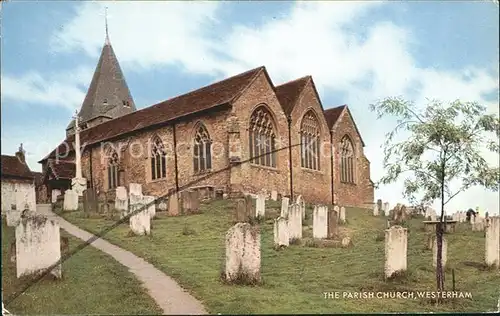 Westerham Kent Parish Church Kat. Sevenoaks