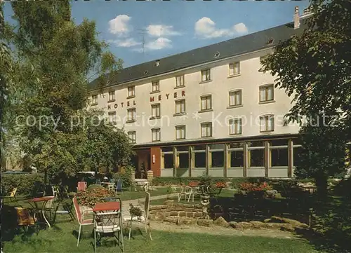 Beaufort Befort Luxembourg Hotel Meyer Kat. Echternach