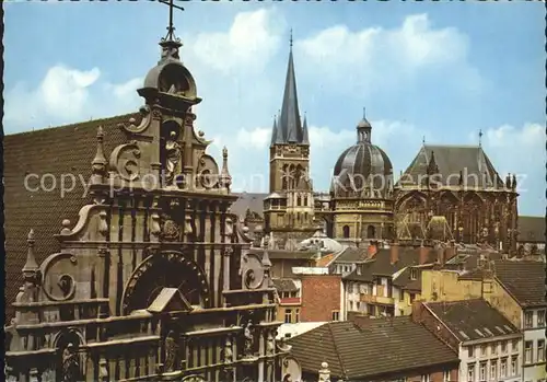 Bad Aachen Blick auf den Dom