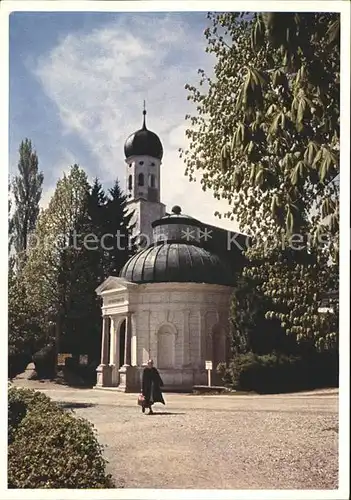 Heilbrunn Bad Quellentempel Kat. Bad Heilbrunn