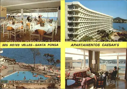Santa Ponsa Mallorca Islas Baleares Apartamentos Caesar`s Kat. Calvia