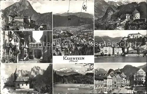 Kufstein Tirol Pendling Roemerhofgasse Antoniuskapelle Hechtsee Kat. Kufstein