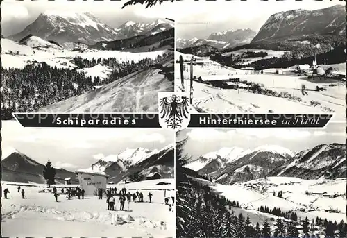 Hinterthiersee Skigebiet Kat. Thiersee Tirol