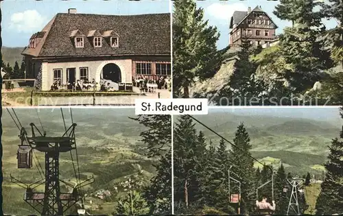St Radegund Bergrestaurant Bergbahn Kat. Oesterreich