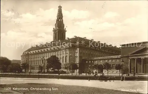 Kobenhavn Christiansborg Slot Schloss Kat. Kopenhagen