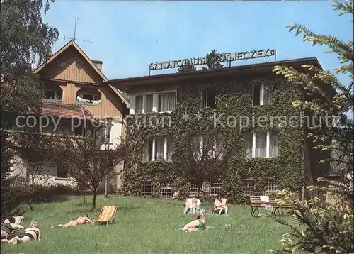 Polanica Zdroj  Sanatorium Zameczek Kat. Polen