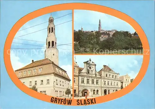 Gryfow Slaski Greifenberg Ratusz Rynku Rathaus Kirche