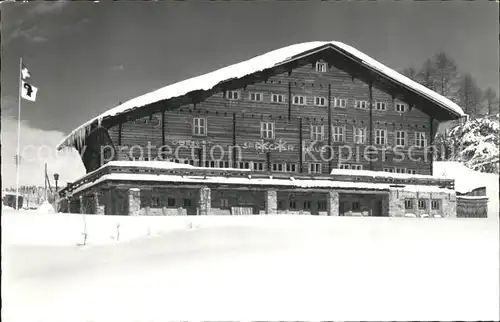 Davos Dorf GR Jugendheim von Sprecher Haus / Davos /Bz. Praettigau-Davos