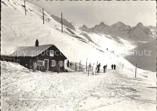 Silvretta Hochalpenstrasse Alpengasthaus Stausee Kat. Gaschurn