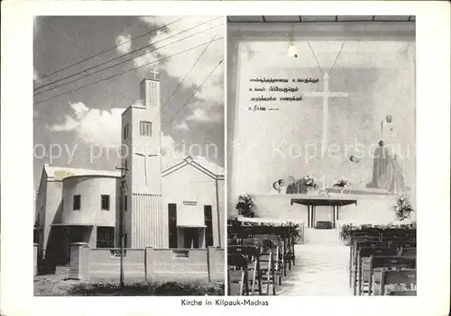 Kilpauk Madras Kirche Inneres