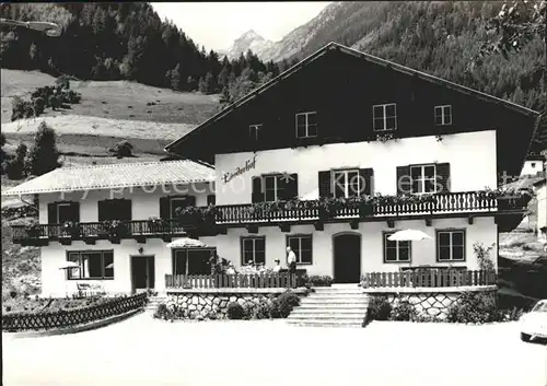 Steinhaus Cadipietra Pension Linderhof Kat. Bozen Suedtirol