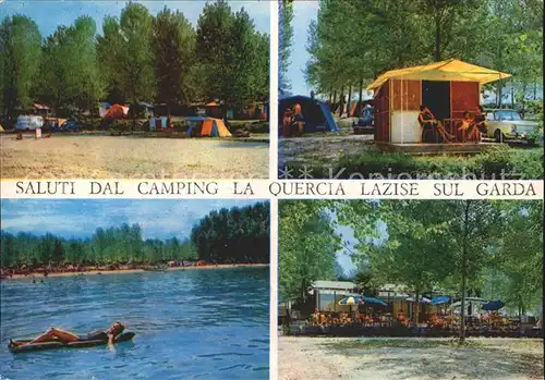 Lazise Lago di Garda Camping La Quercia Details Kat. Lazise