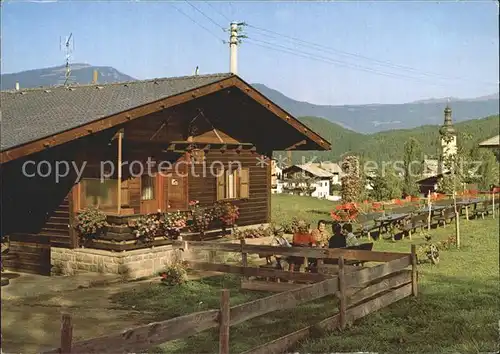 Kastelruth Suedtirol Restaurant Lift Stueberl Kat. Salten Schlern