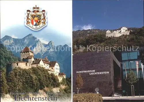 Liechtenstein  Fuerstentum Schloss Kunstmuseum Kat. Liechtenstein