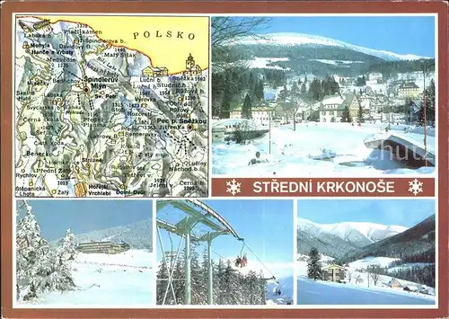 Stredni Krkonose Zotavovna Roh Spindlerova bouda Lanovka na Medvedin Udoli Svateho Petra Kat. Riesengebirge