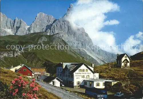 Dolomiti Rolle Pass Kleine Kirche Kat. Italien