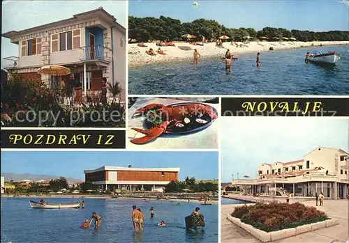 Novalja Strand Stadtansicht Kat. Insel Pag