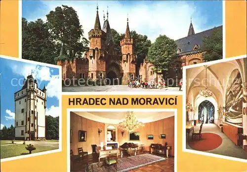 Hradec nad Moravici Schloss Kat. Graetz