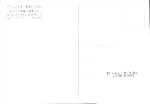 Terracina Palace Hotel / Terracina /Latina