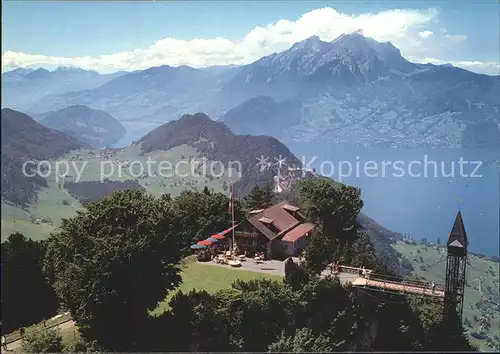 Hammetschwand Buergenstock Berghaus Kat. Buergenstock