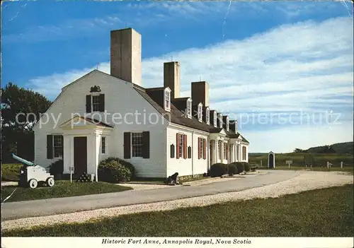 Nova Scotia Fort Anne National Historic Park Kat. Halifax