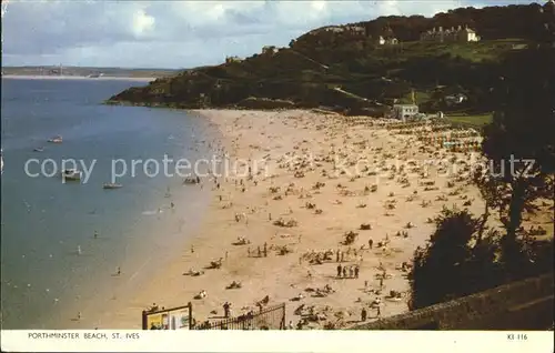 St Ives Cornwall Porthminster Beach  Kat. St Ives