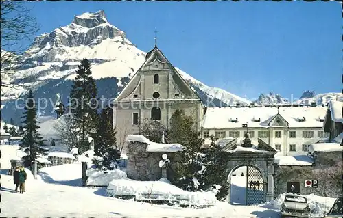 Engelberg OW Klosterkirche Hahnen Kat. Engelberg