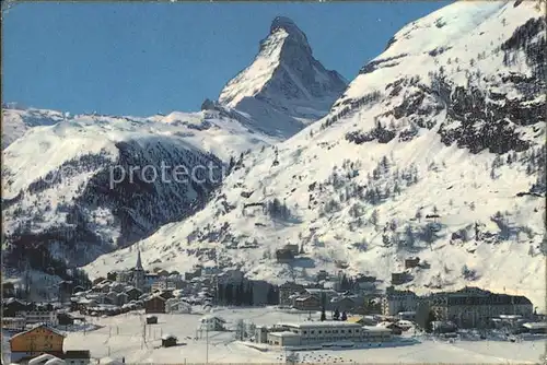 Zermatt VS Matterhorn Mt Cervin  Kat. Zermatt