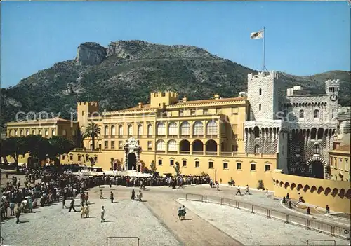 Monaco Palais Princier Releve Garde  Kat. Monaco