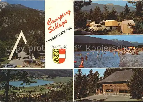 Pressegger See Camping Schluga