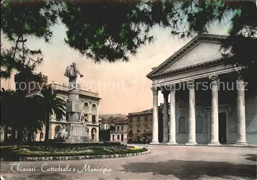 Chiavari Cattedrale Municipio  Kat. Italien