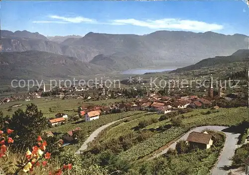 Caldaro Kaltern Strada Mendola S. Nicolo  Kat. Kaltern am See Suedtirol