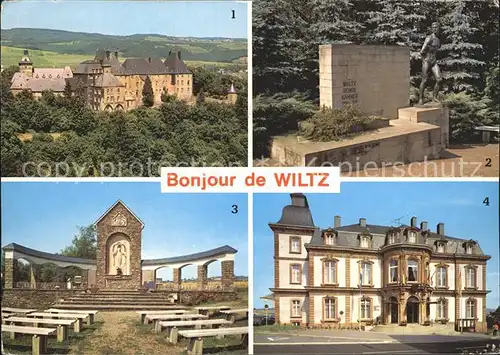 Wiltz Luxembourg Chateau Monument Morts Notre Dame Fatima Mairie  Kat. Luxemburg