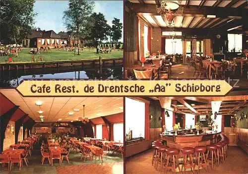 Schipborg Cafe Restaurant de Drentsche Aa Kat. Schipborg