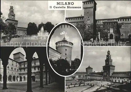 Milano Castello Siorzesco Kat. Italien