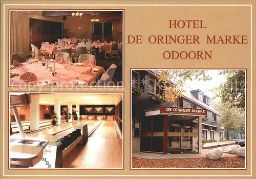 Odoorn Borger Hotel de Oringer Marke Kat. Borger Drenthe