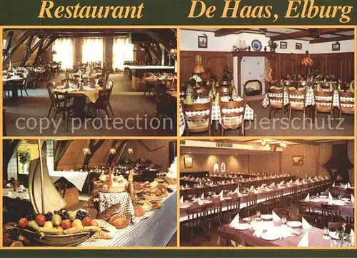 Elburg Restaurant De Haas Kat. Niederlande