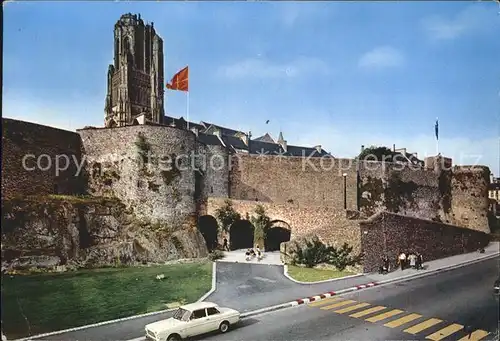 Saint Lo Eglise Notre Dame et les Remparts Kat. Saint Lo