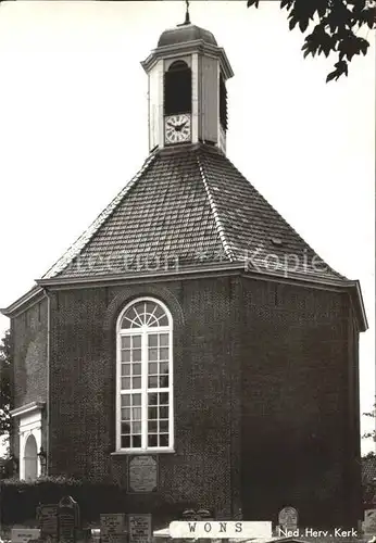 Niederlande Wons Kerk Kat. Niederlande