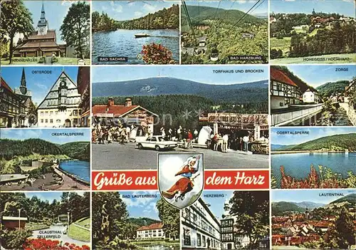 Harz Region Hahnenklee Bad Sachsa Bad Harzburg Hohegeiss Osterode Torfhaus Brocken Zorge Okertalsperre Bad Lauterberg Herzberg Lautenthal