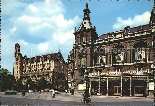 Amsterdam Niederlande American Hotel en Stadsschouwburg Kat. Amsterdam