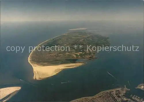 Texel Fliegeraufnahme Insel Kat. Niederlande