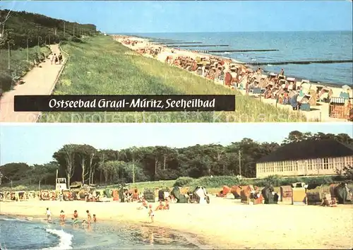 Graal-Mueritz Ostseebad Strand / Seeheilbad Graal-Mueritz /Bad Doberan LKR
